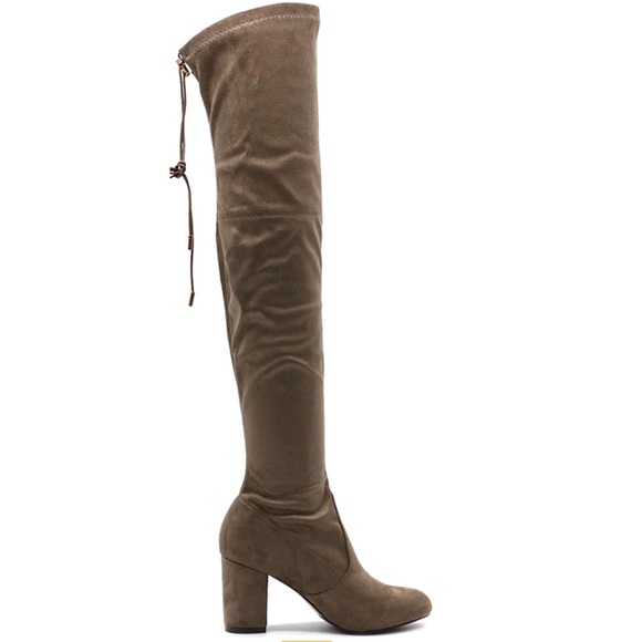 Ollio Shoes - Tuape Over The Knee Boot